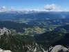 Blick vom Gipfel Großer Roßkopf Richtung Norden