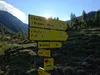 von der Tilliachalm Aufstieg zum Gumriaul