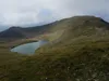 von der Tilliachalm Aufstieg zum Gumriaul beim Ascher See
