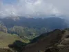 Blick vom Gumriaulkreuz Richtung Osten