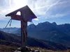 Blick vom Helm Richtung Sextner Dolomiten