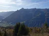 Aufstieg von der Wodenalm zum Hintereggkogel Blick zum Zunig