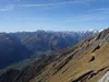 Blick vom Gipfel Hintereggkogel Richtung Westen