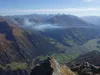 Blick vom Gipfel Hintereggkogel Richtung SO hinten die Schobergruppe