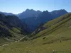 von der Hochalmhütte Aufstieg zum Maurerkopf Blick Richtung SO Bildmitte der Seekofel