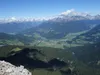 Blick vom Gipfel Hochalpenkopf Richtung NNW unten Olang