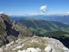 Blick vom Gipfel Hochalpenkopf Richtung WNW vorne der Kronplatz