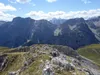 Blick vom Gipfel Hochalpenkopf Richtung Süden links der Seekofel