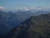 Blick vom Gipfel Hochkreuzspitze Richtung NO links der Großglockner