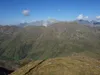Blick vom Gipfel Hochkreuzspitze Richtung NW Bildmitte der Hochgall