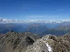 Blick vom Gipfel Hochschober Richtung Westen