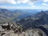 Blick vom Gipfel Hochschober Richtung OSO