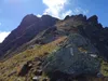 Aufstieg zum Gipfel Hochspitz
