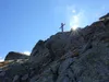 Aufstieg zum Gipfel Hochspitz