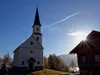 Start bei der Wallfahrtskirche Marterle