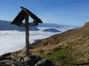 von der Lackneralm Richtung Gipfel Hohe Nase bei Almhütte Blick Richtung SW