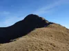 von der Lackneralm Richtung Gipfel Hohe Nase bei Einsattelung