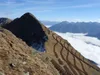 vom Gipfel Hohe Nase Richtung Gipfel Zellinkopf Blick zurück