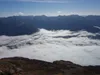 Blick vom Gipfel Zellinkopf Richtung SSO hinten die Kreuzeckgruppe