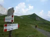 Abstieg von der Marinellihütte Richtung Plöckenpass