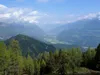 von Marktalm zur Kötschacher Ochsenalm Blick Richtung Kärntner Tor
