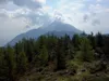 Blick vom Gipfel Jukbichl Richtung Osten hinten Jauken und Reisskofel