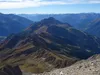 Blick vom Gipfel Kendlspitze Richtung Süden vorne der Rotenkogel