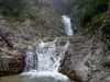 Aufstieg Richtung Kerschbaumeralm bei kleinem Wasserfall