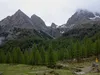 bei der Kerschbaumeralm Schutzhaus Blick Richtung Osten
