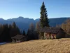 Aufstieg Richtung Wahler Lusene Mittaür Alm Blick Richtung SW