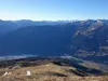 Blick vom Gipfel Kleines Schöberl Richtung SW rechts das Böse Weibele links der Hochstein