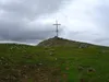Ankunft am Gipfel Kreuzspitze