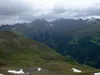 Blick vom Gipfel Kreuzspitze Richtung NNO Bildmitte Rote und Weiße Spitze
