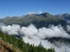 Aufstieg Richtung Wetterkreuz Blick Richtung NW