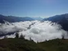 Aufstieg Richtung Wetterkreuz Blick Richtung Osten