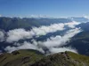 Blick vom Gipfel Langschneid Richtung NO hinten Bildmitte der Großglockner