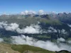 Blick vom Gipfel Langschneid Richtung NNW