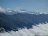 Blick vom Gipfel Langschneid Richtung Großglockner Zoom