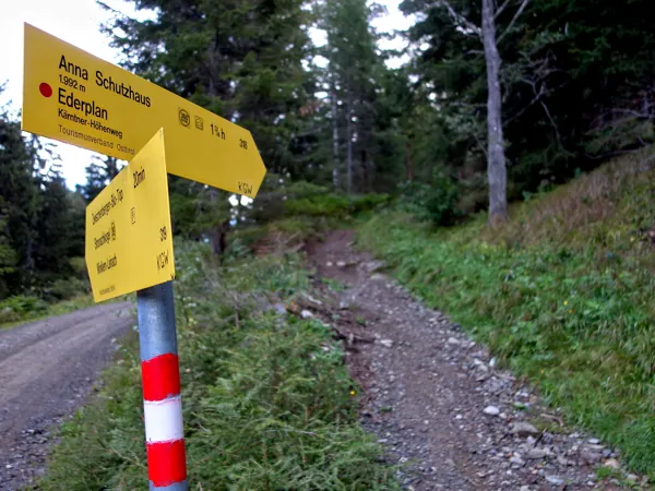 Aufstieg zum Ederplan