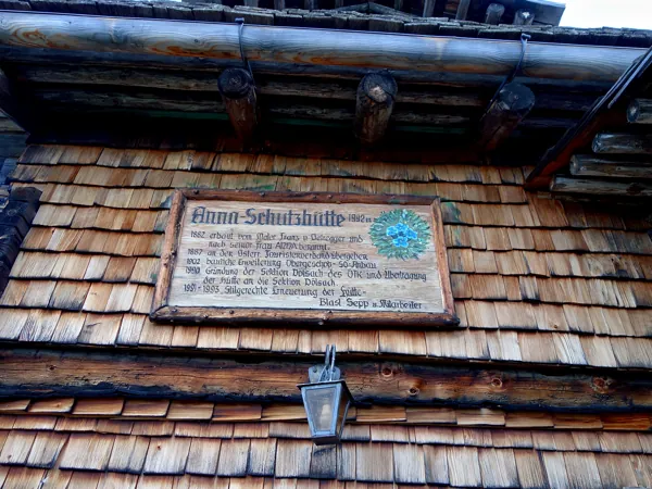 Aufstieg zum Ederplan beim Anna Schutzhaus