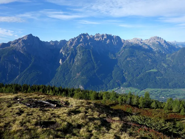 Gipfel Ederplan Blick zu den Lienzer Dolomiten