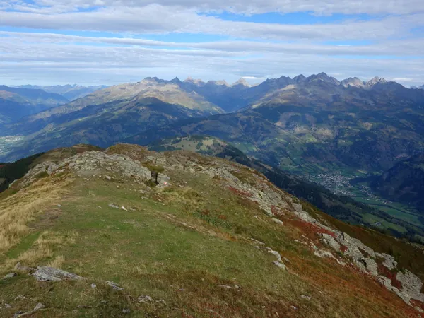 Gipfel Loneskopf Blick Richtung NNW hinten die Schobergruppe