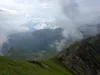 Blick vom Gipfel Makernispitze Richtung SO unten Fraganter Hütte