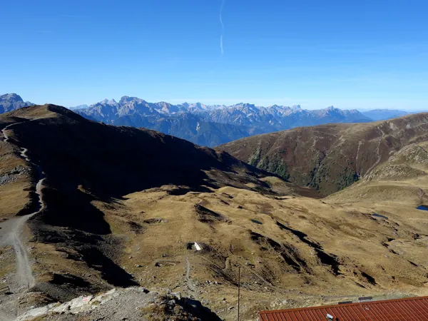 Gipfel Marchkinkele Blick Richtung SW