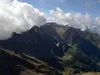 Blick vom, Gipfel Polinik Richtung SW Mitte der Striedenkopf