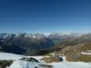 Blick vom Gipfel Mohar Richtung NW hinten Mitte der Großglockner