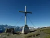 Moharkreuz hinten mitterechts der Großglockner