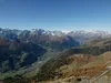 Blick vom Moharkreuz Richtung NW Mitte der Großglockner