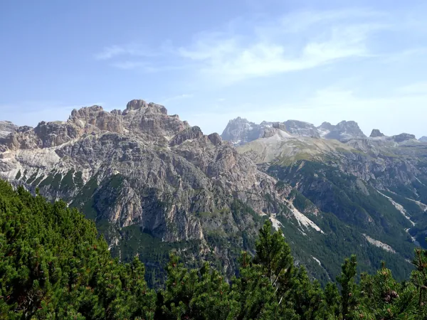 Gipfel Monte Piano Blick Richtung NO