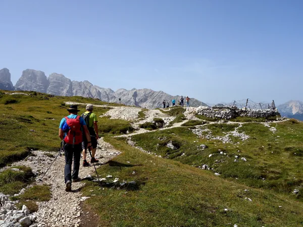 vom Monte Piano zum Suedgipfel Monte Piana